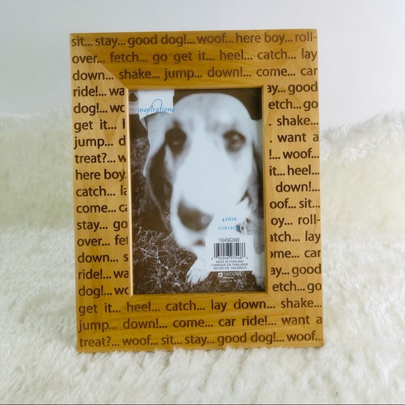 NWOT Dog Picture Frame / Puppy Picture Frame - Picture 7 of 7